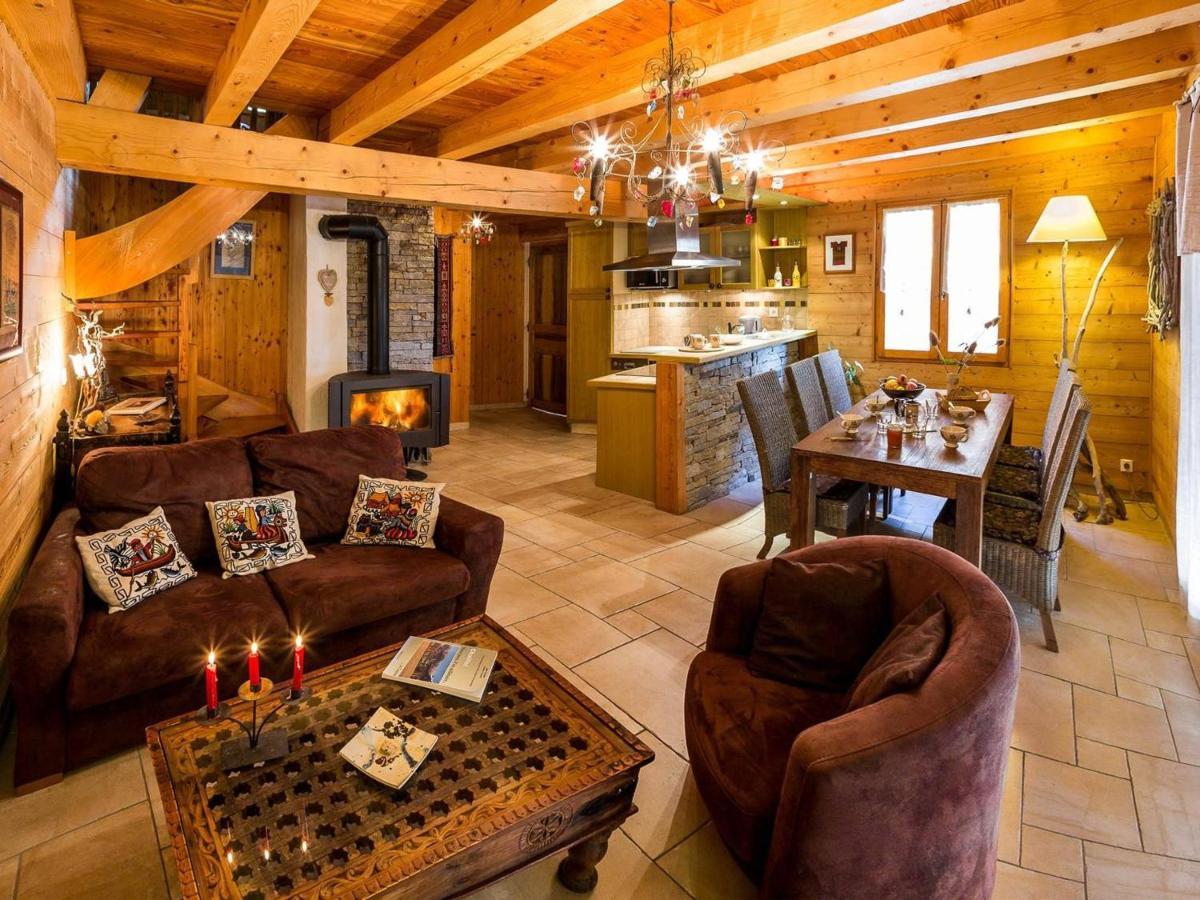 Chalet 6 Pers Avec Spa, Terrasse Plein Sud A Saint-Michel-De-Chaillol - Fr-1-393-22 ภายนอก รูปภาพ