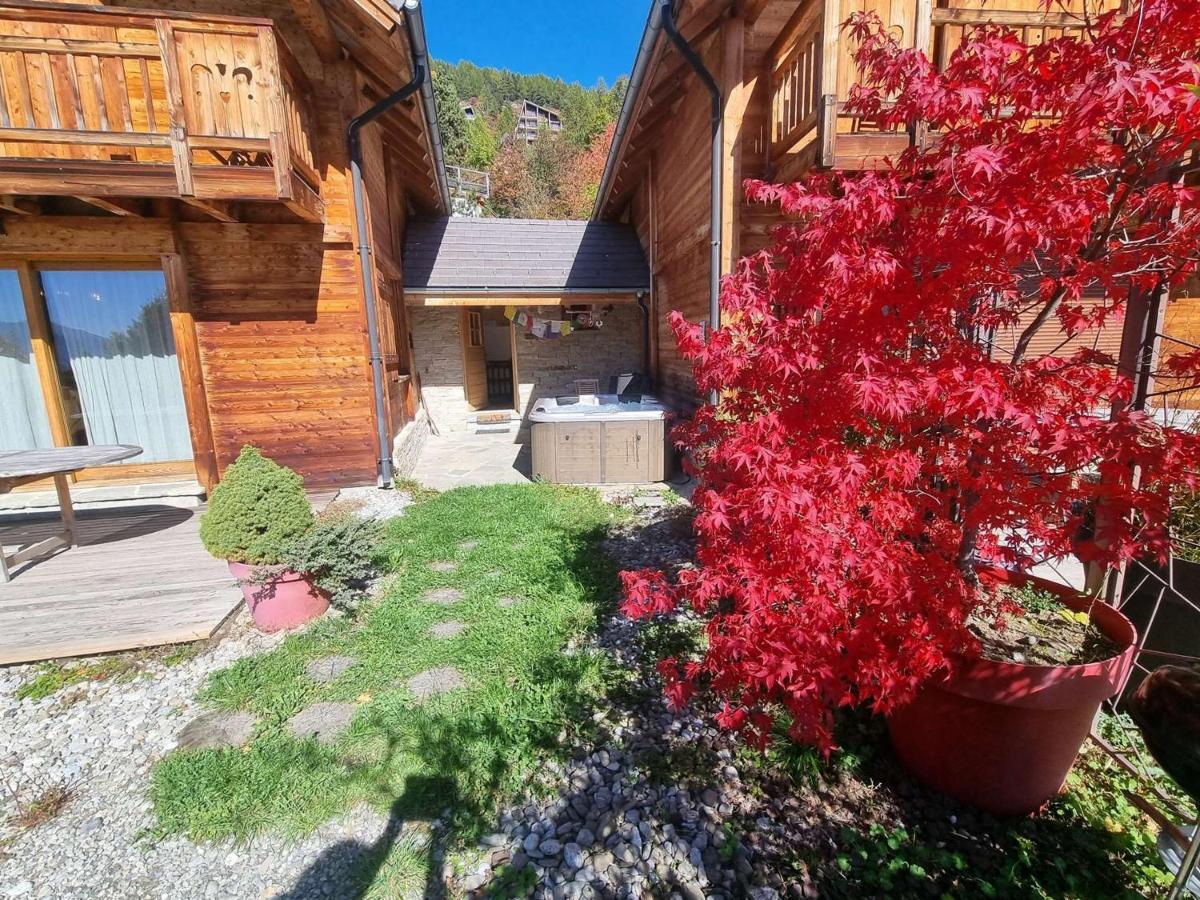 Chalet 6 Pers Avec Spa, Terrasse Plein Sud A Saint-Michel-De-Chaillol - Fr-1-393-22 ภายนอก รูปภาพ