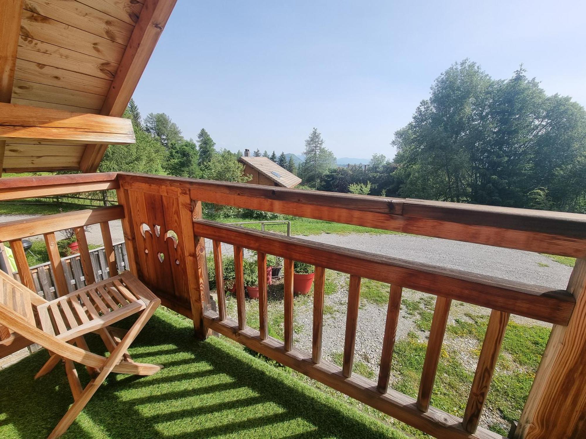 Chalet 6 Pers Avec Spa, Terrasse Plein Sud A Saint-Michel-De-Chaillol - Fr-1-393-22 ภายนอก รูปภาพ