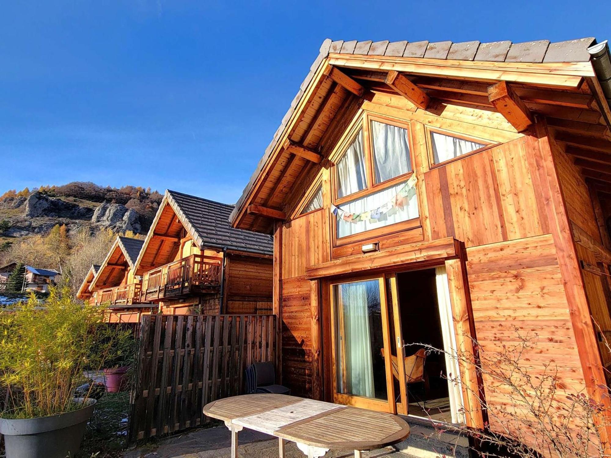 Chalet 6 Pers Avec Spa, Terrasse Plein Sud A Saint-Michel-De-Chaillol - Fr-1-393-22 ภายนอก รูปภาพ