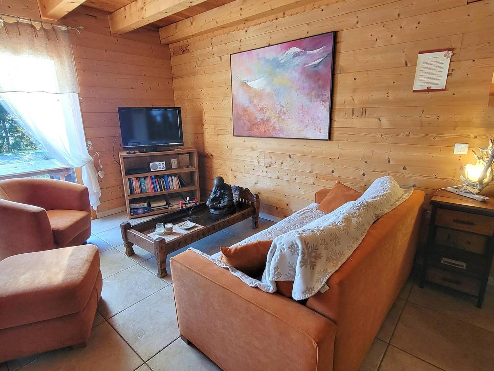 Chalet 6 Pers Avec Spa, Terrasse Plein Sud A Saint-Michel-De-Chaillol - Fr-1-393-22 ภายนอก รูปภาพ