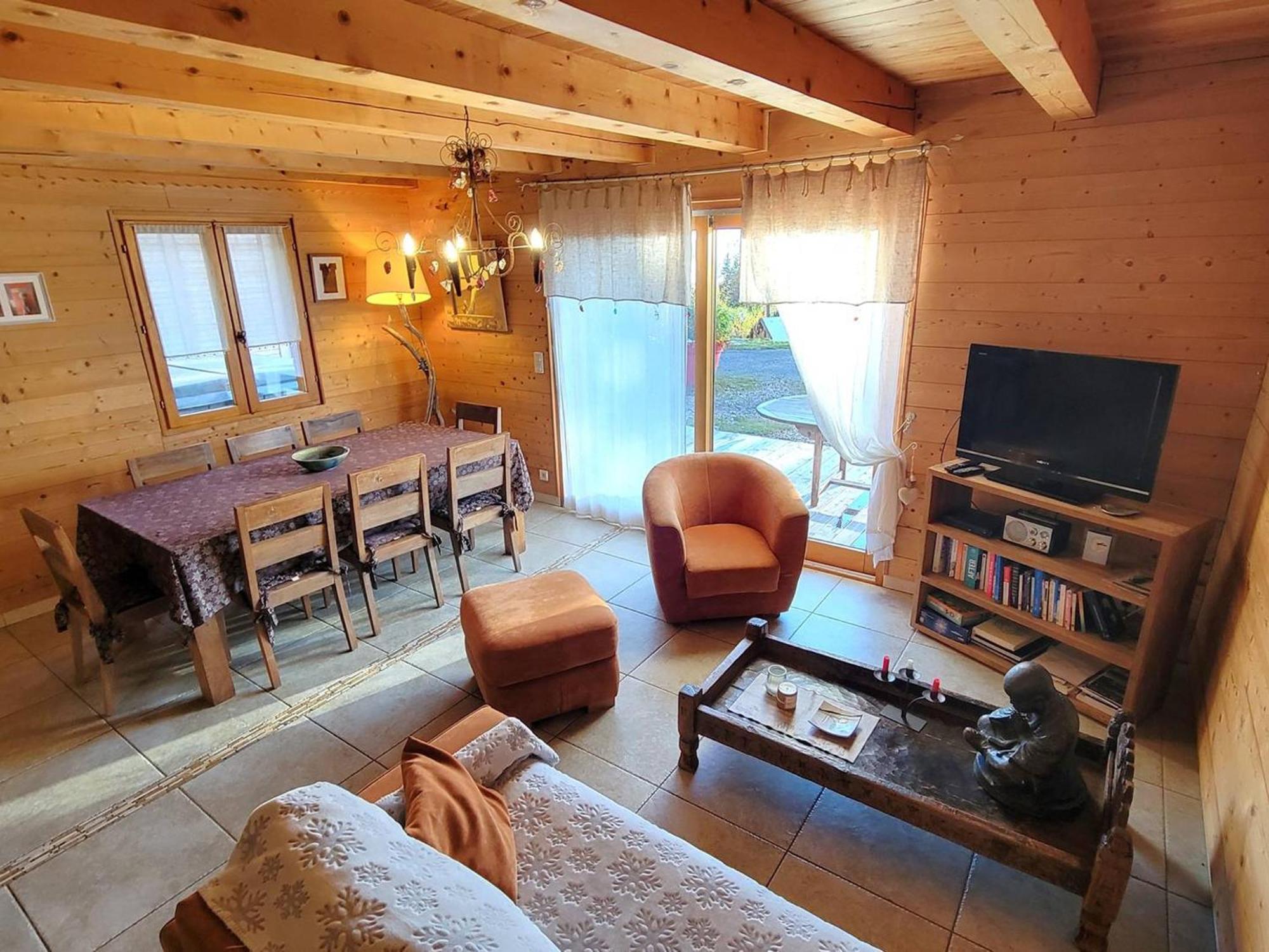 Chalet 6 Pers Avec Spa, Terrasse Plein Sud A Saint-Michel-De-Chaillol - Fr-1-393-22 ภายนอก รูปภาพ