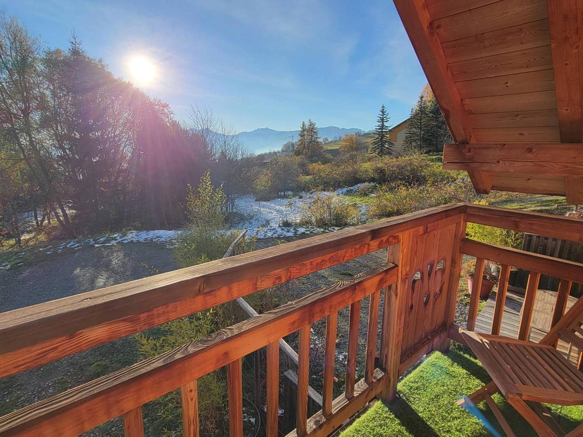 Chalet 6 Pers Avec Spa, Terrasse Plein Sud A Saint-Michel-De-Chaillol - Fr-1-393-22 ภายนอก รูปภาพ